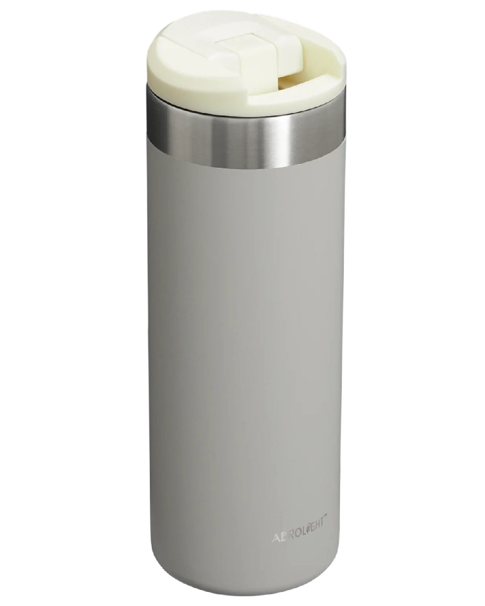 Ash coloured Stanley AeroLight Transit Mug 0.47L on white background #colour_ash