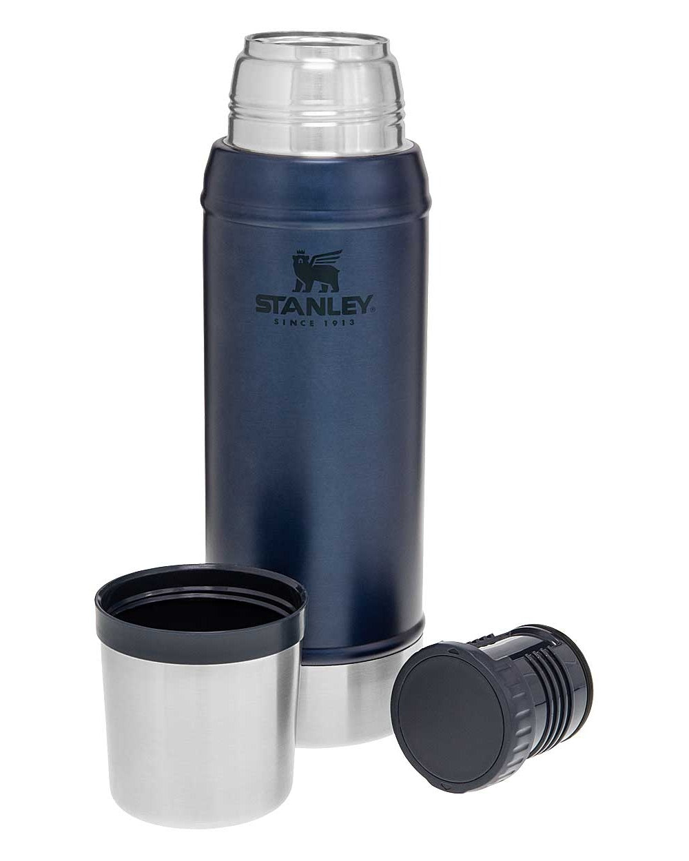 Nightfall coloured Stanley Classic Legendary Bottle 0.75L on white background #colour_nightfall