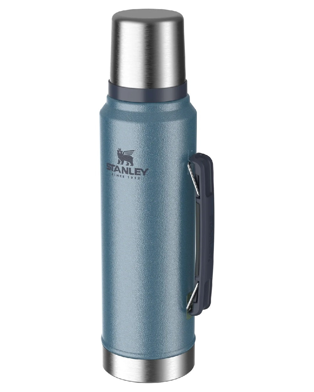 Hammertone Lake coloured Stanley Classic Legendary Bottle 1.0L on white background #colour_hammertone-lake