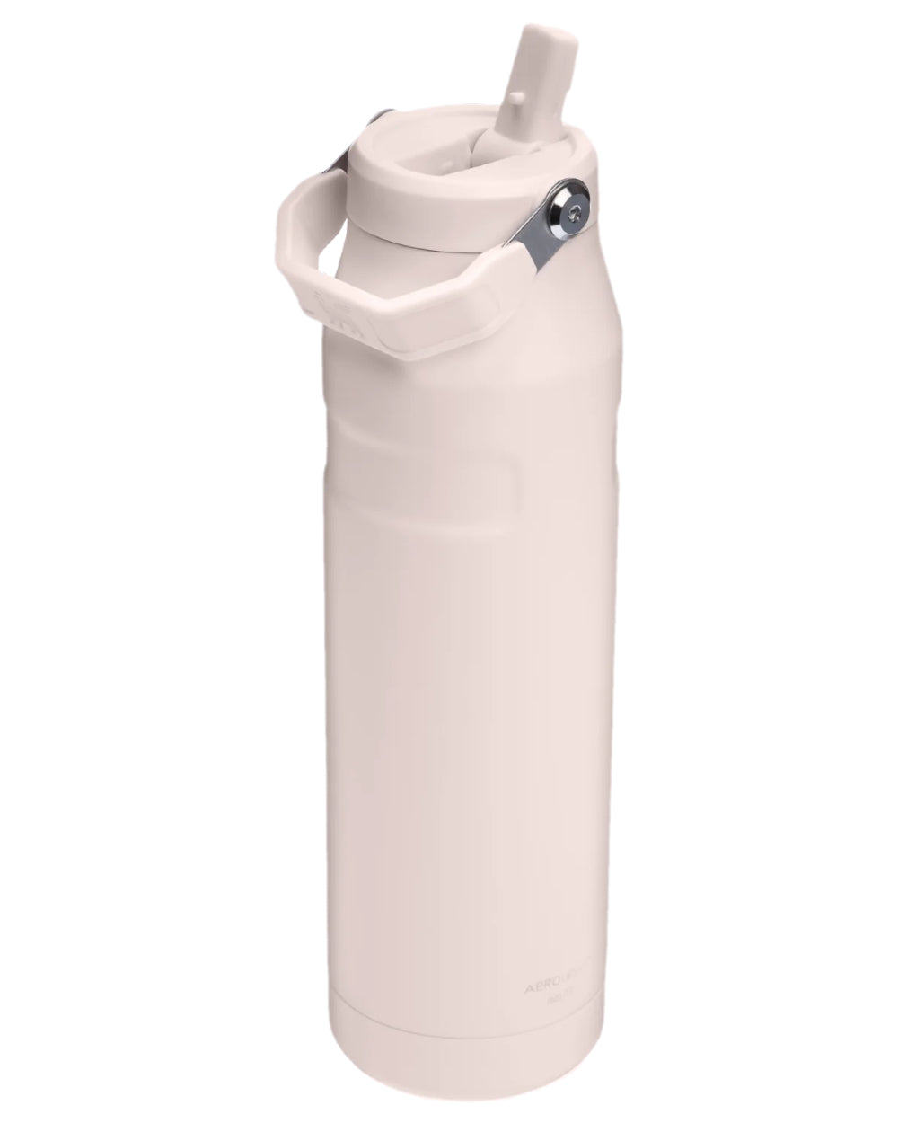 Rose Quartz coloured The IceFlow Bottle Flip Straw 2 1.06L on white background #colour_rose-quartz