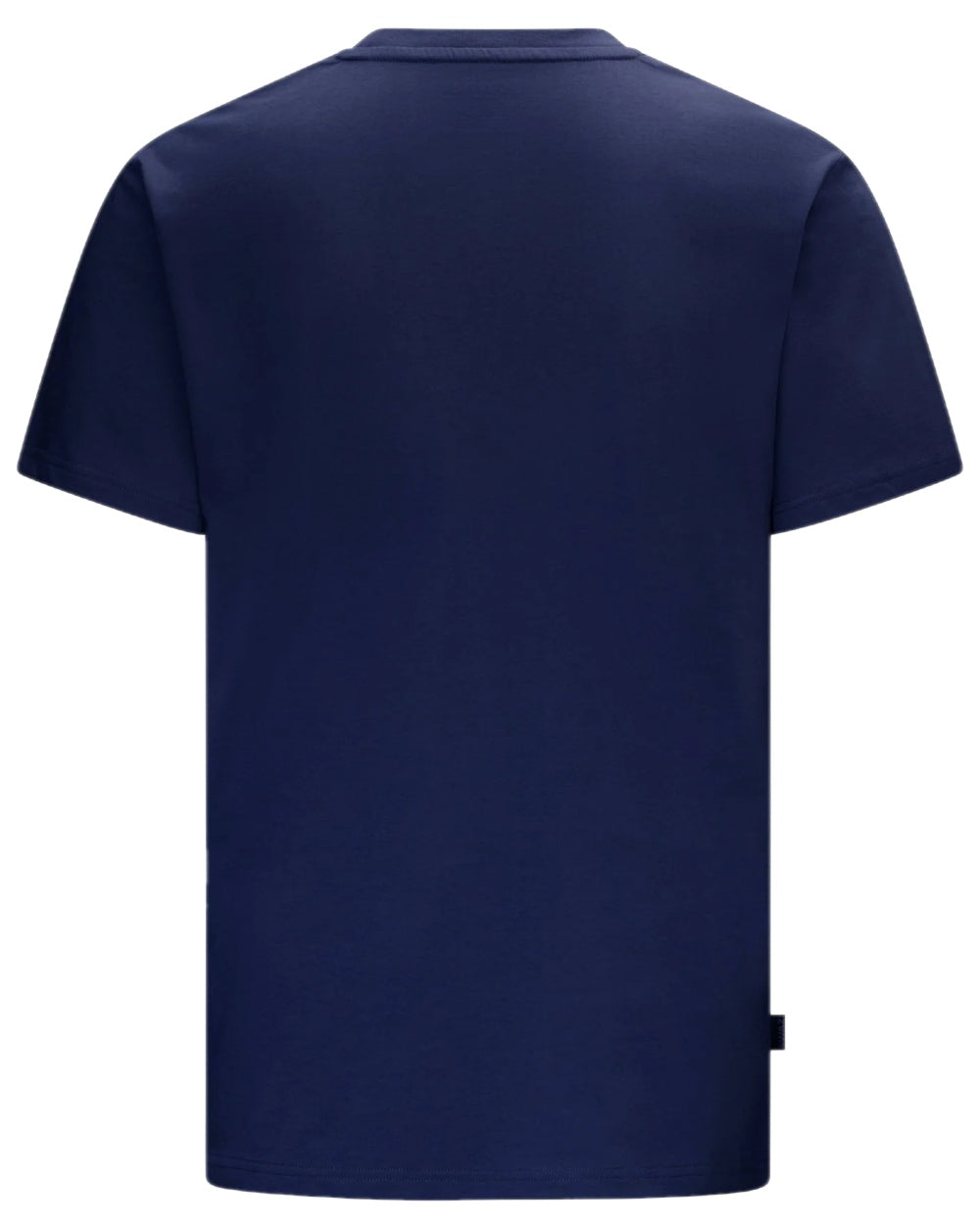 Dark Navy Coloured Swazi Mens Rugger Tee on white background #colour_dark-navy