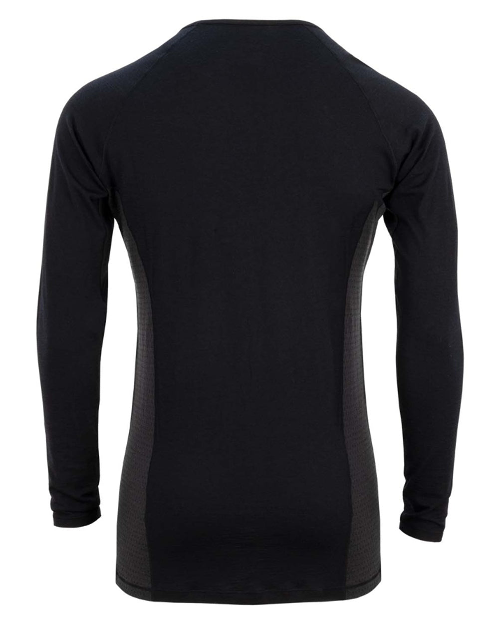 Onyx Ironsand Coloured Swazi The Hoodoo Long Sleeve T-Shirt On A White Background #colour_onyx-ironsand