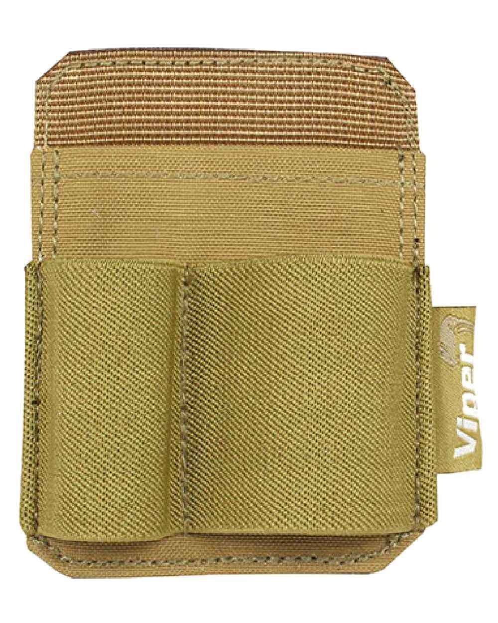 Coyote Coloured Viper Accessory Holder Patch on white background #colour_coyote