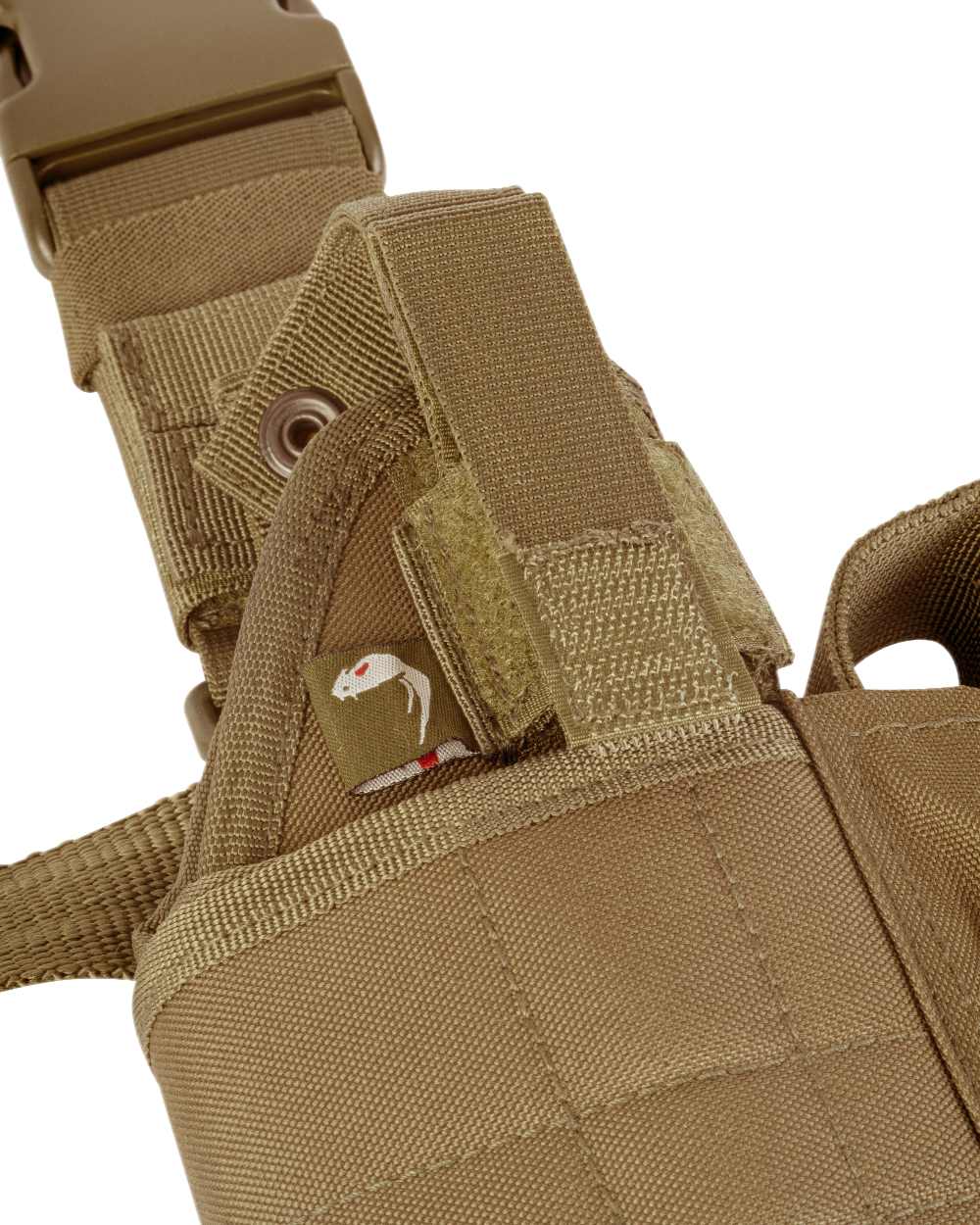 Coyote Coloured Viper Adjustable Holster on white background #colour_coyote