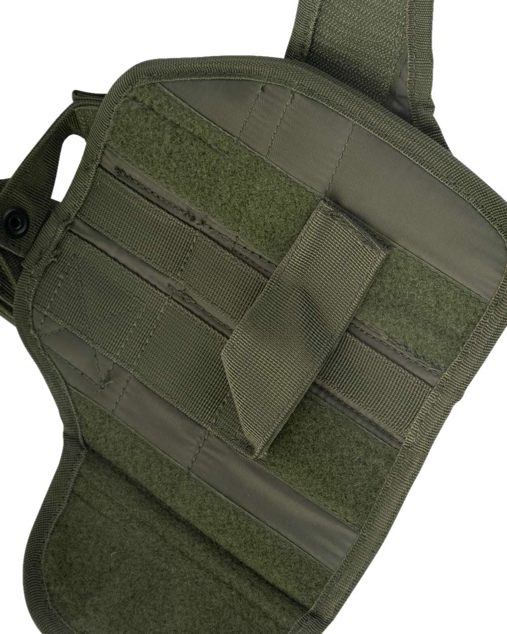 Green Coloured Viper Adjustable Holster on white background #colour_green