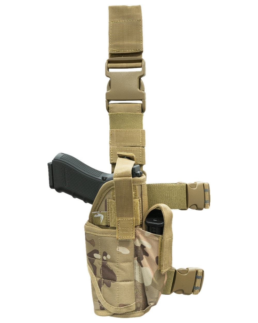 VCAM Coloured Viper Adjustable Holster on white background #colour_vcam