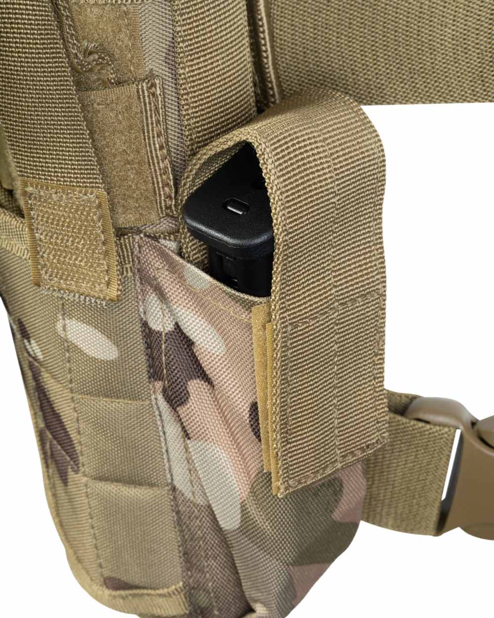 VCAM Coloured Viper Adjustable Holster on white background #colour_vcam