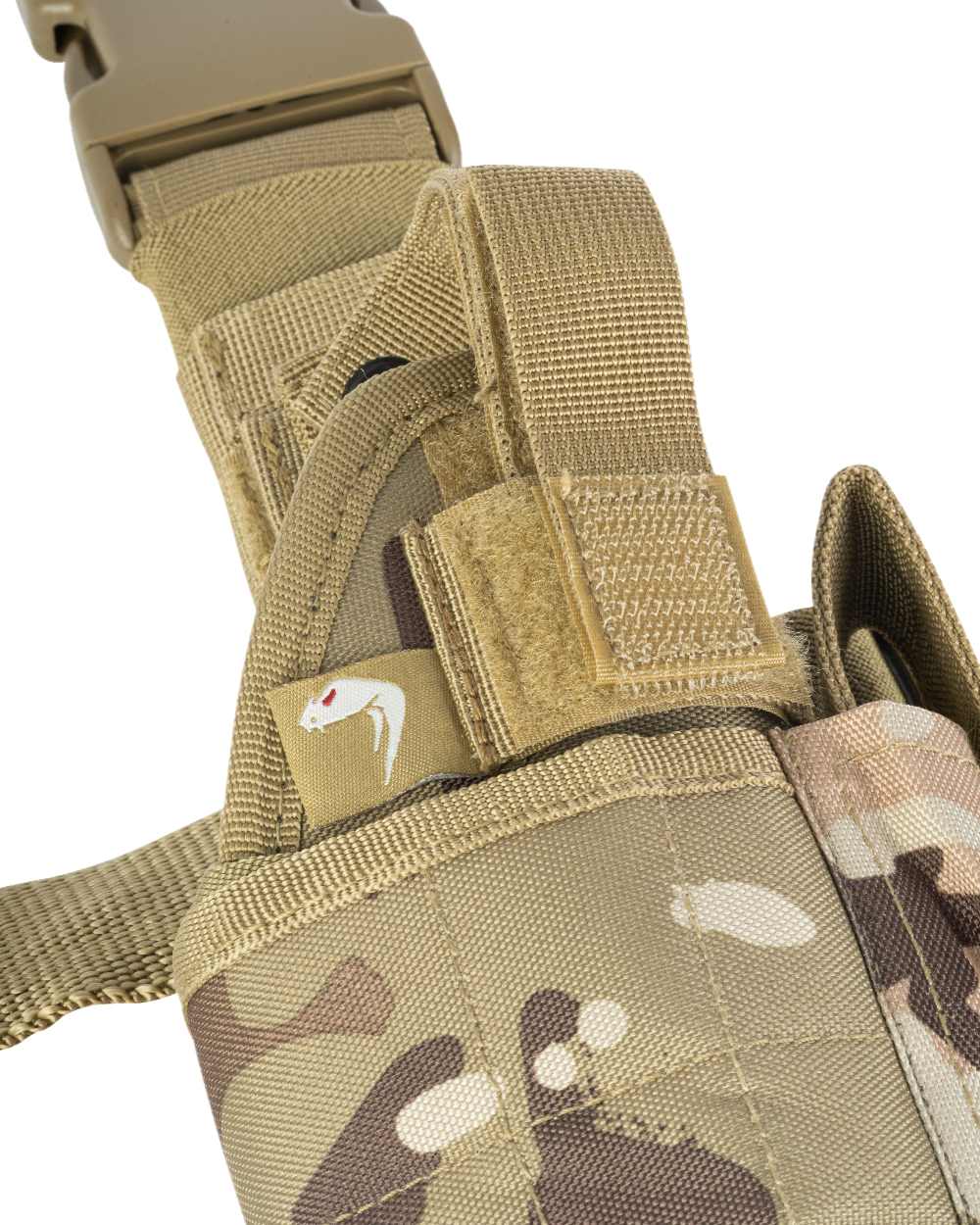 VCAM Coloured Viper Adjustable Holster on white background #colour_vcam