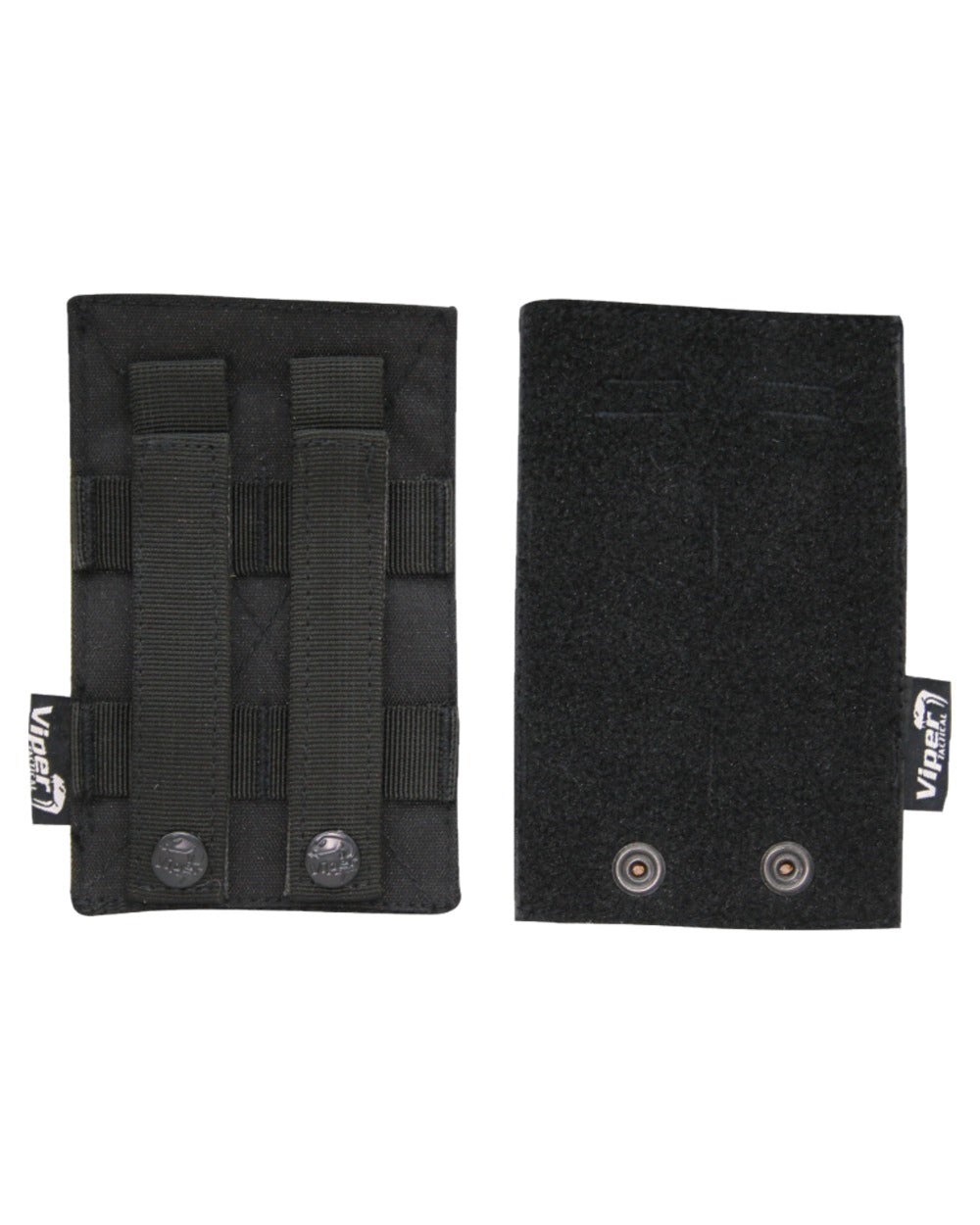 Black Coloured Viper Adjustable Panels on white background #colour_black