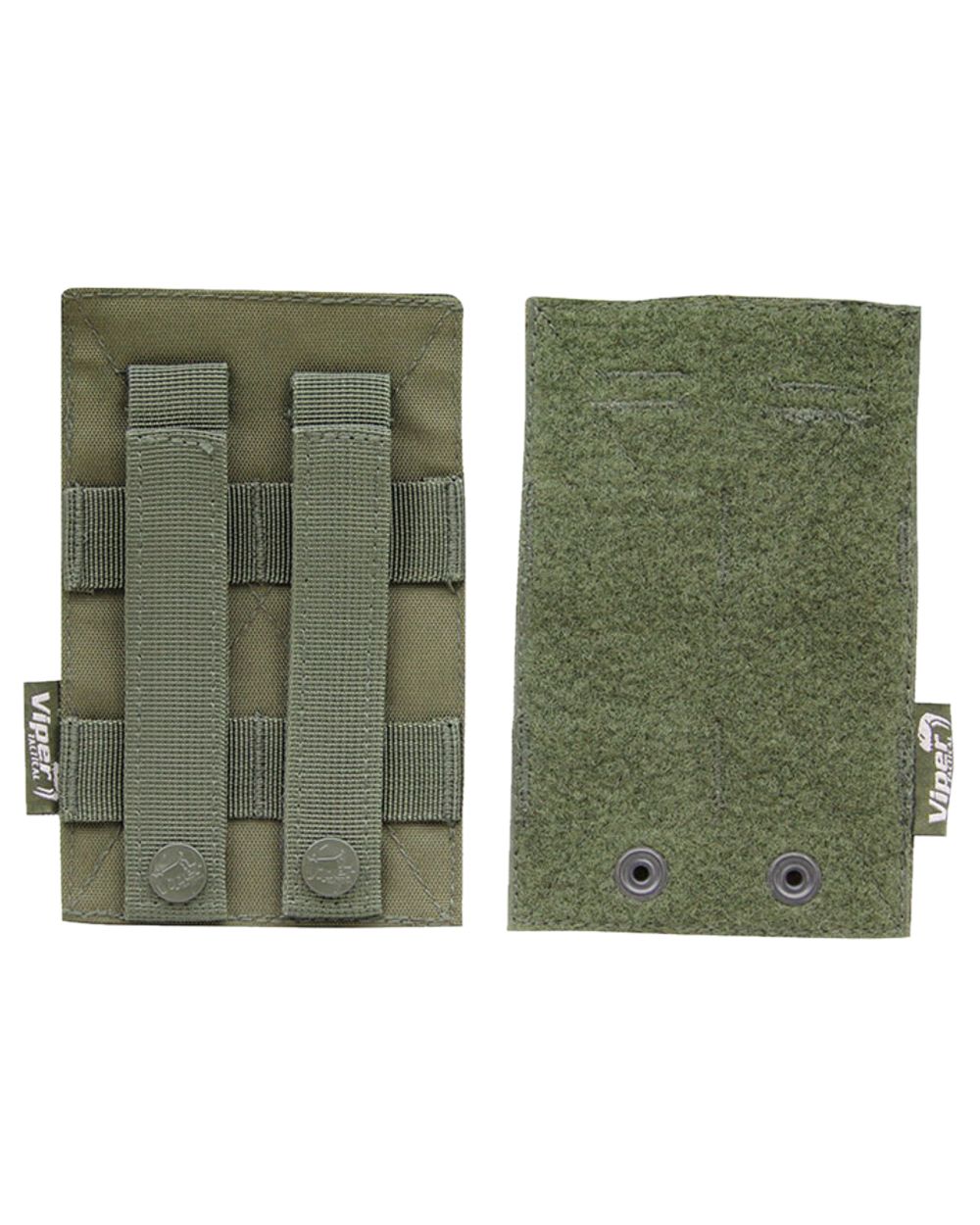 Green Coloured Viper Adjustable Panels on white background #colour_green
