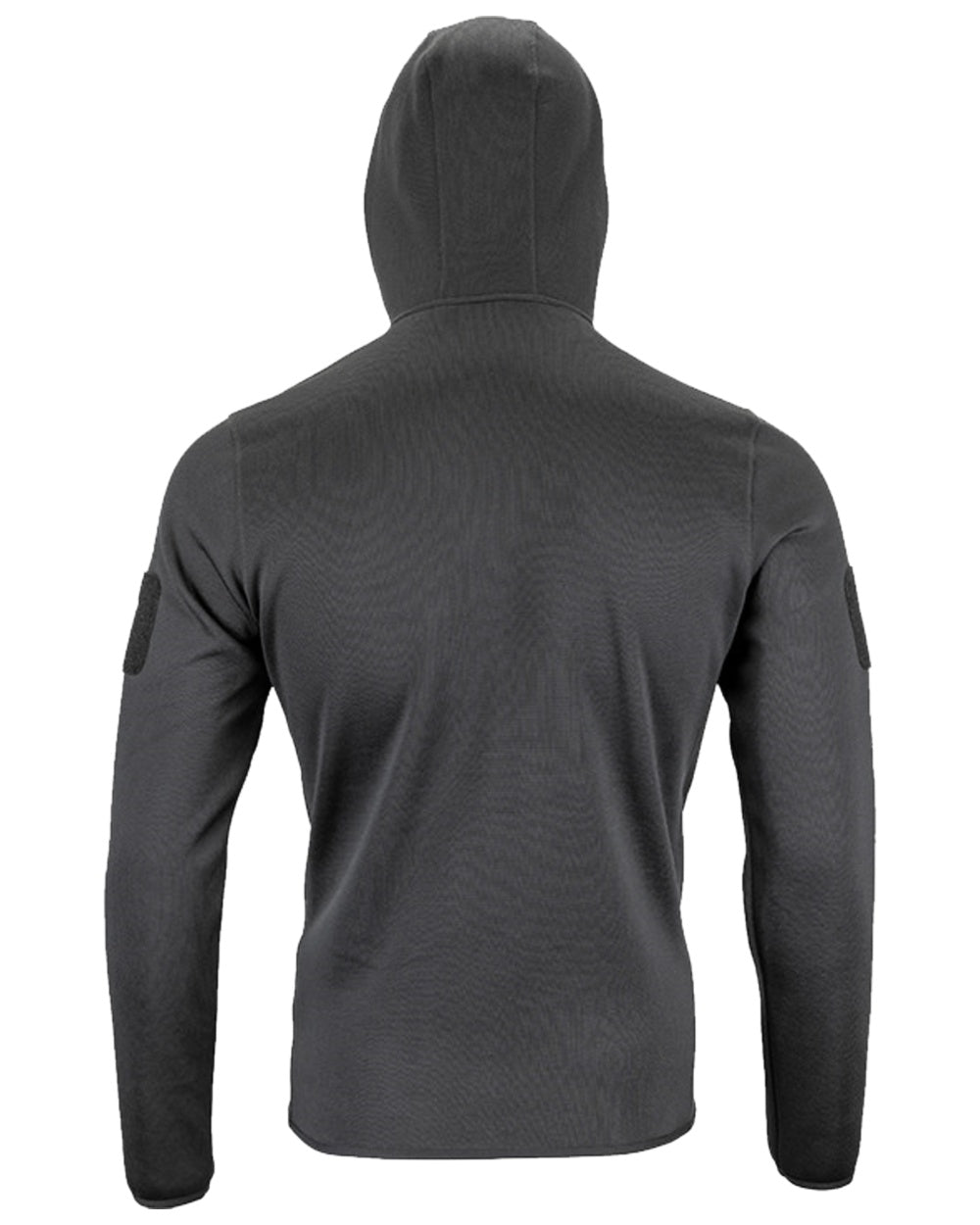 Black Coloured Viper Armour Hoodie on white background #colour_black