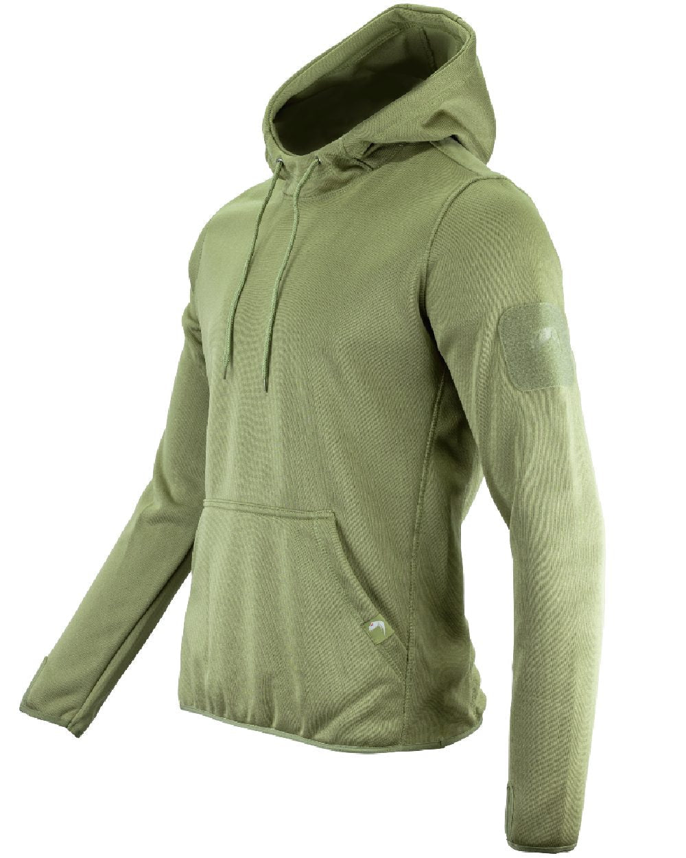 Green Coloured Viper Armour Hoodie on white background #colour_green