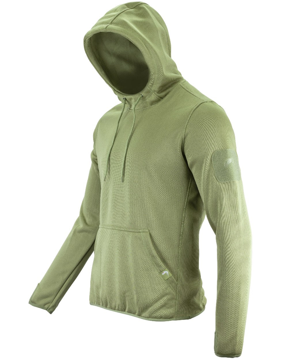 Green Coloured Viper Armour Hoodie on white background #colour_green