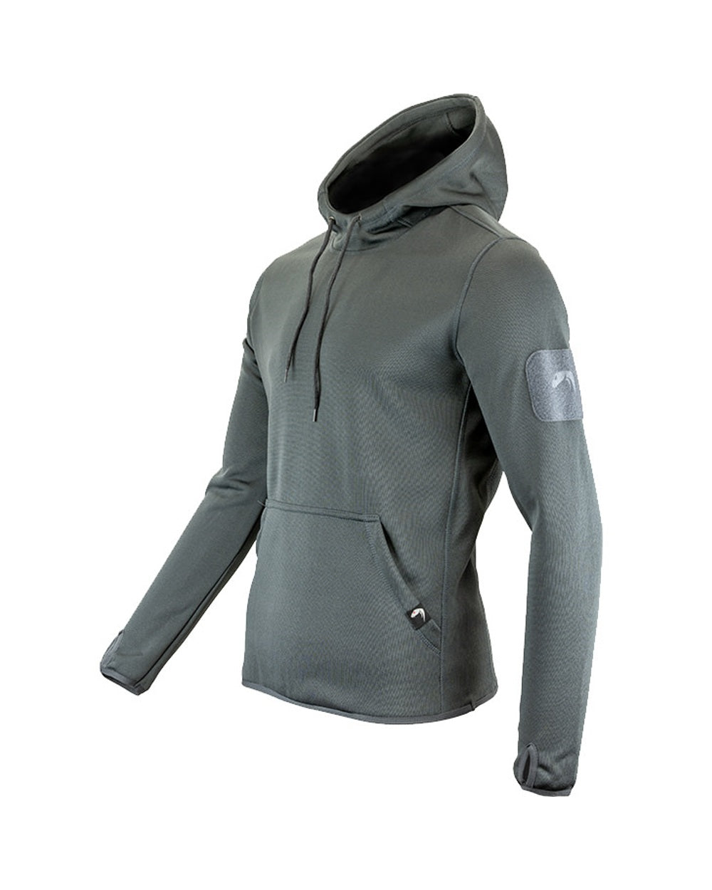 Titanium Coloured Viper Armour Hoodie on white background #colour_titanium