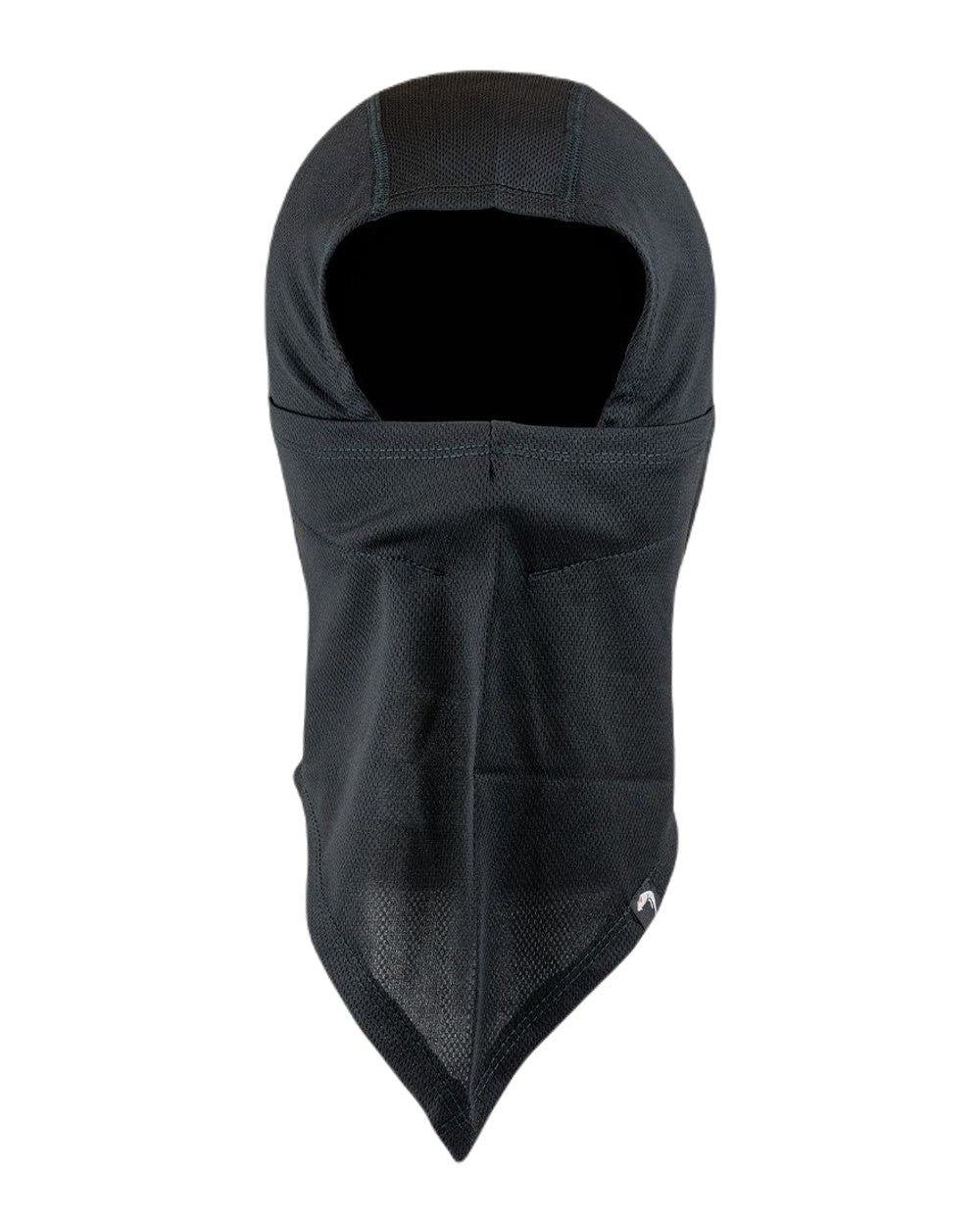Black Coloured Viper Covert Balaclava on white background #colour_black