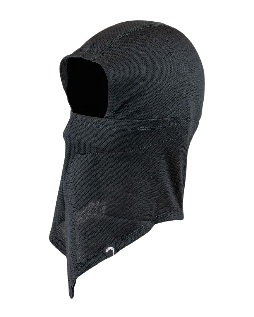Black Coloured Viper Covert Balaclava on white background #colour_black