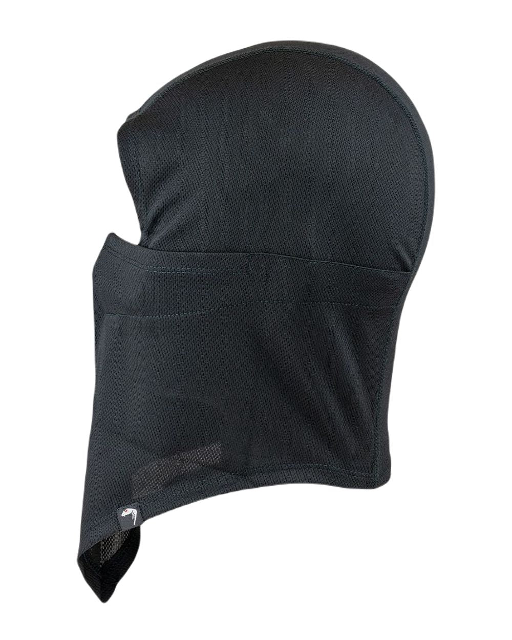 Black Coloured Viper Covert Balaclava on white background #colour_black
