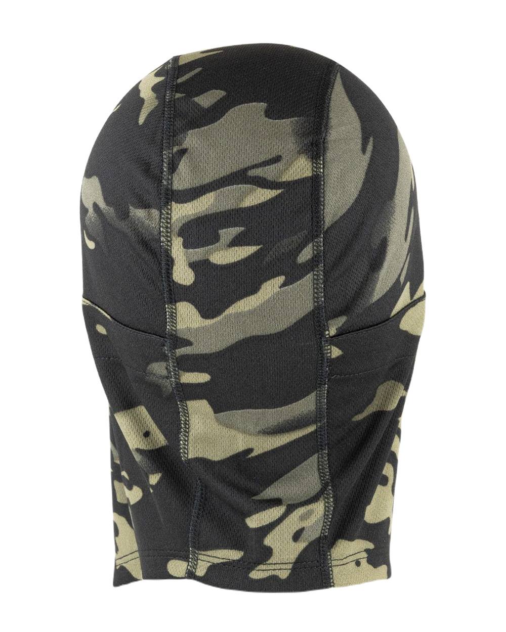 VCAM Black Coloured Viper Covert Balaclava on white background #colour_vcam-black