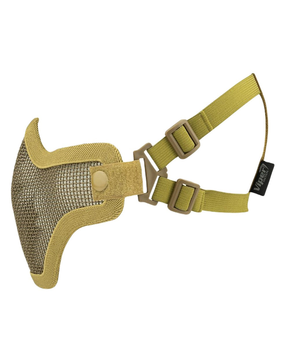 Coyote Coloured Viper Crossteel Face Mask on white background #colour_coyote