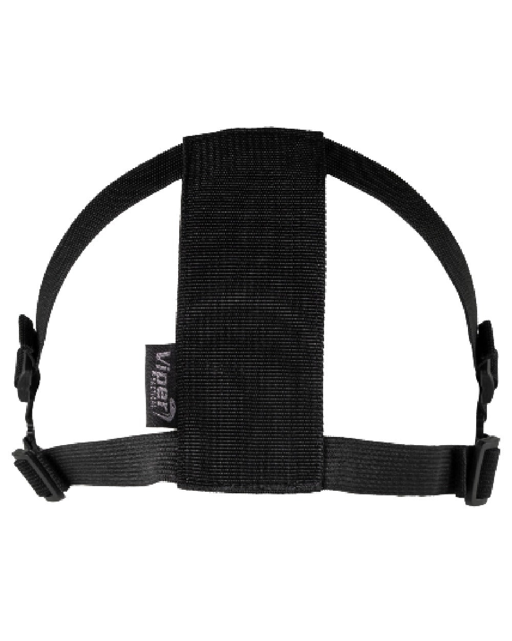 Black Coloured Viper Crossteel Face Mask Gen2 on white background #colour_black