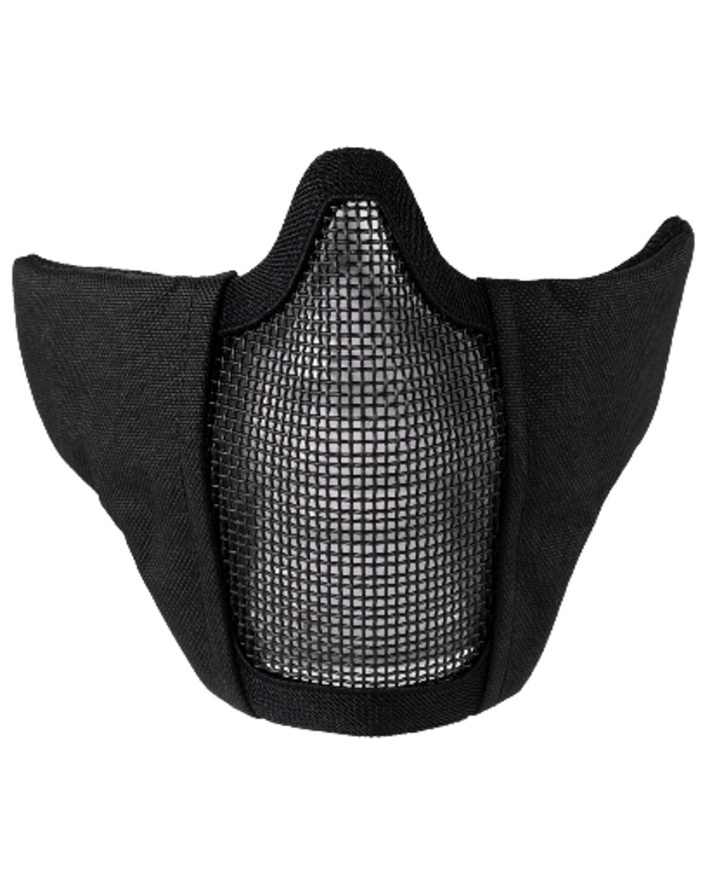 Black Coloured Viper Crossteel Face Mask Gen2 on white background #colour_black