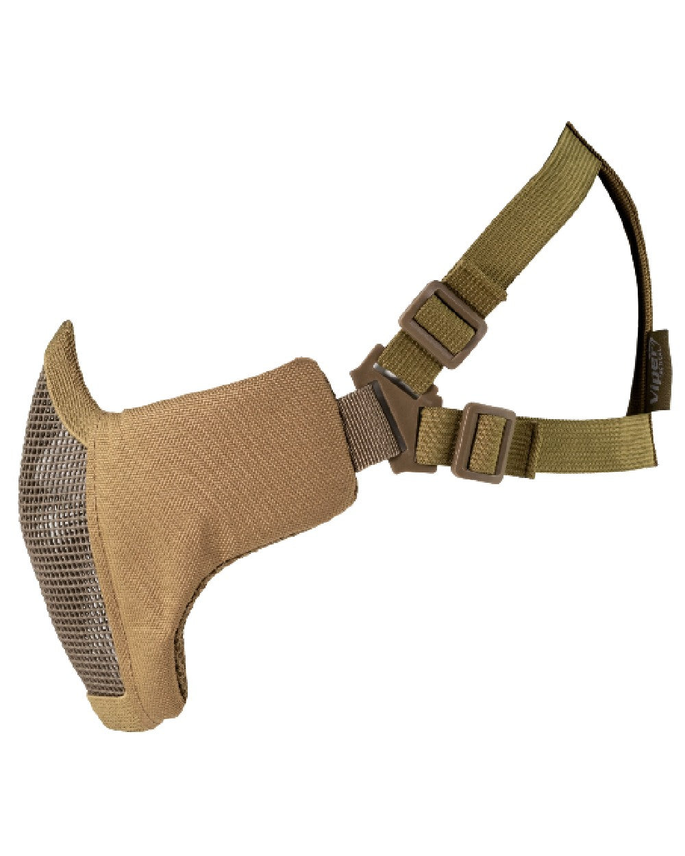 Coyote Coloured Viper Crossteel Face Mask Gen2 on white background #colour_coyote