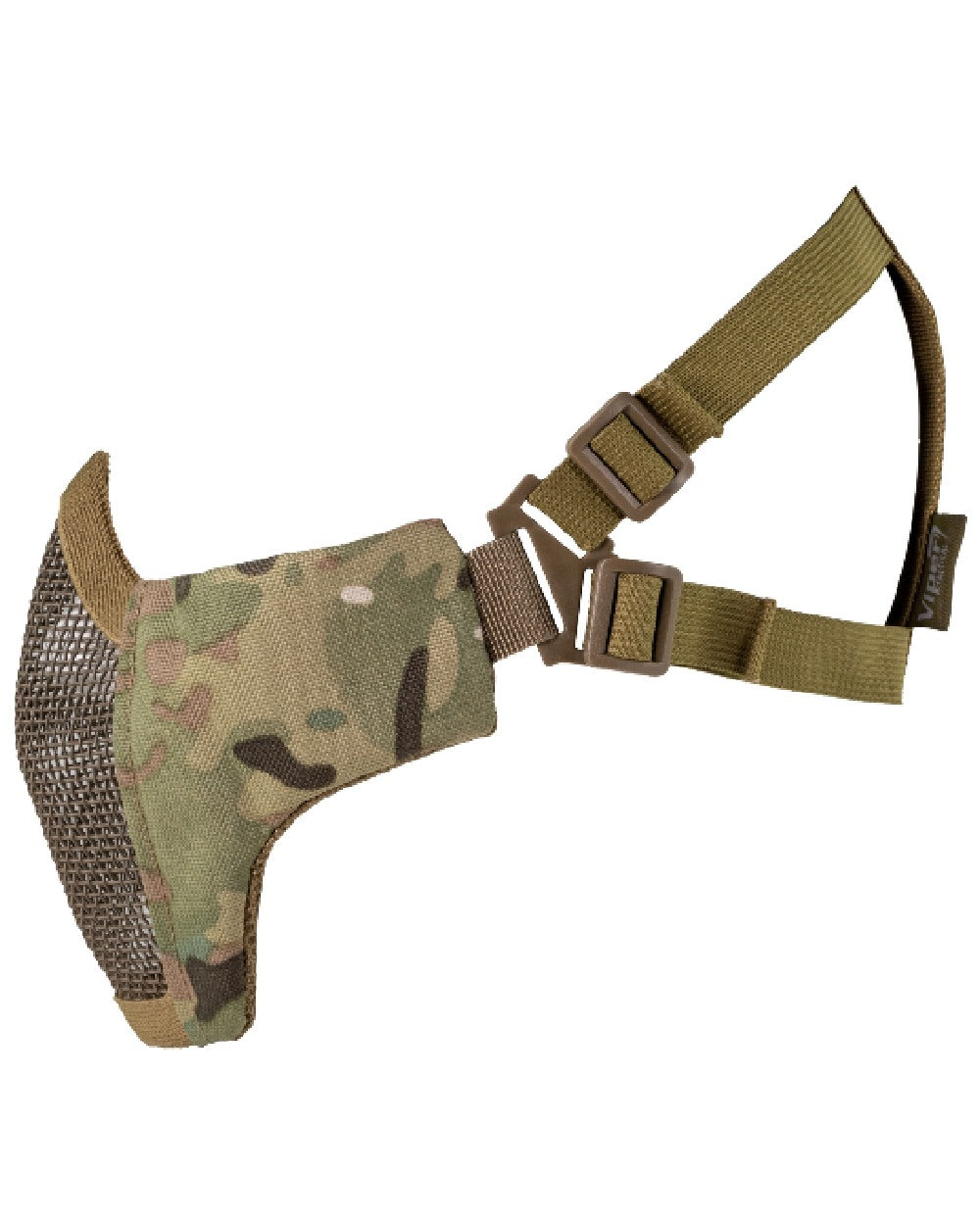 VCAM Coloured Viper Crossteel Face Mask Gen2 on white background #colour_vcam