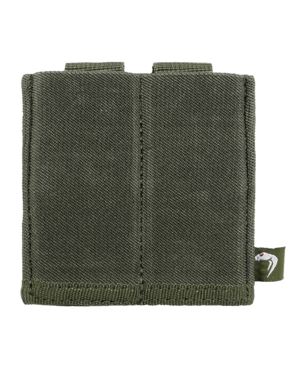 Green Coloured Viper Double Pistol Mag Plate on white background #colour_green