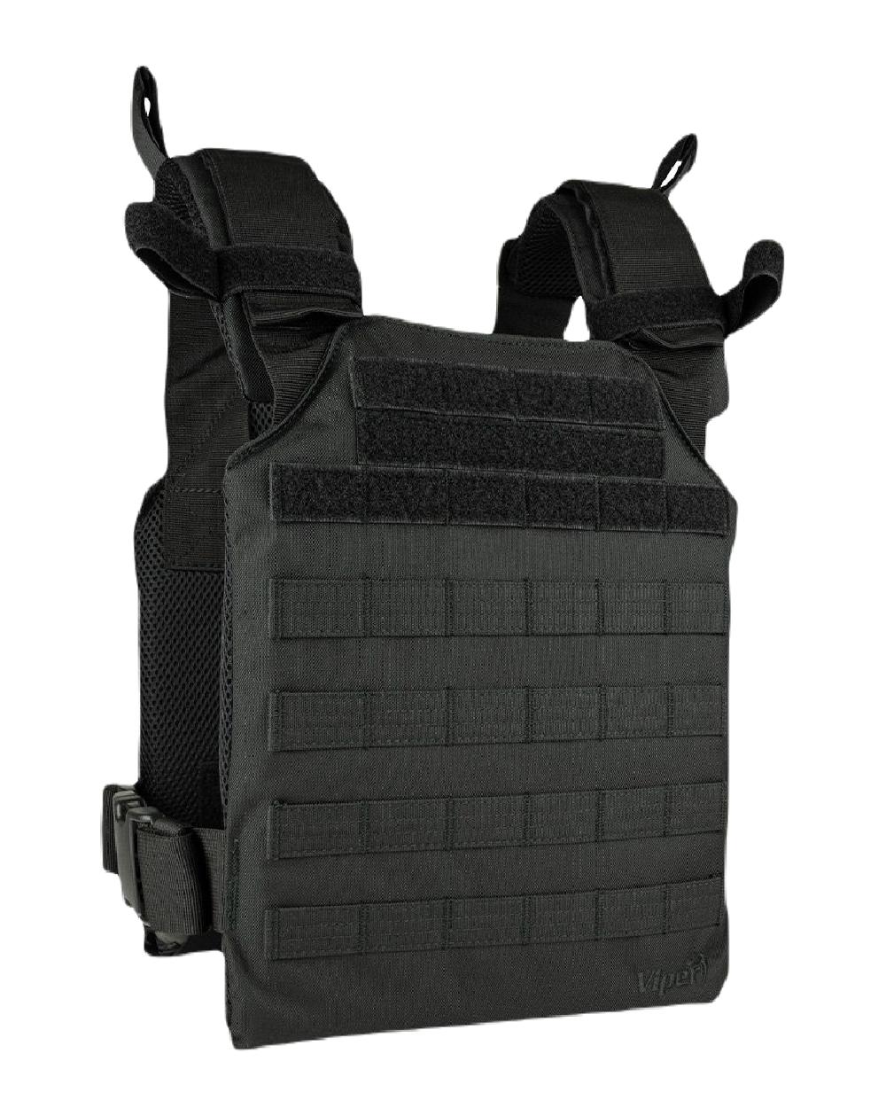 Black Coloured Viper Elite Carrier on white background #colour_black