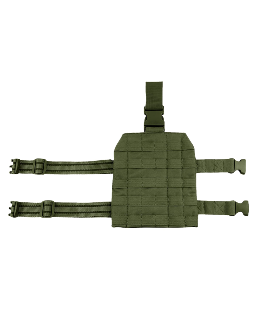 Green Coloured Viper Elite Dropleg Platform on white background #colour_green
