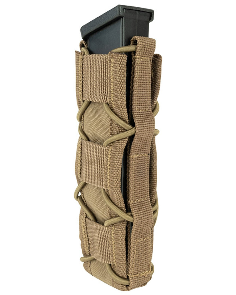 Dark Coyote Coloured Viper Elite Extended Pistol Mag Pouch on white background #colour_dark-coyote