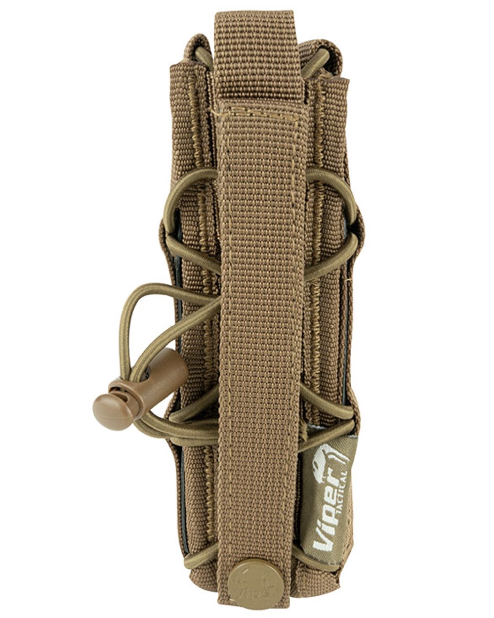 Dark Coyote Coloured Viper Elite Extended Pistol Mag Pouch on white background #colour_dark-coyote