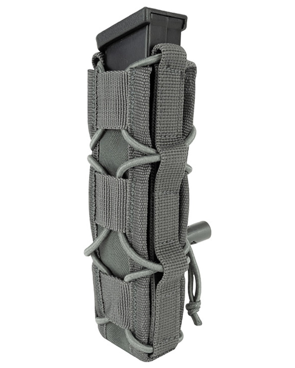 Titanium Coloured Viper Elite Extended Pistol Mag Pouch on white background #colour_titanium