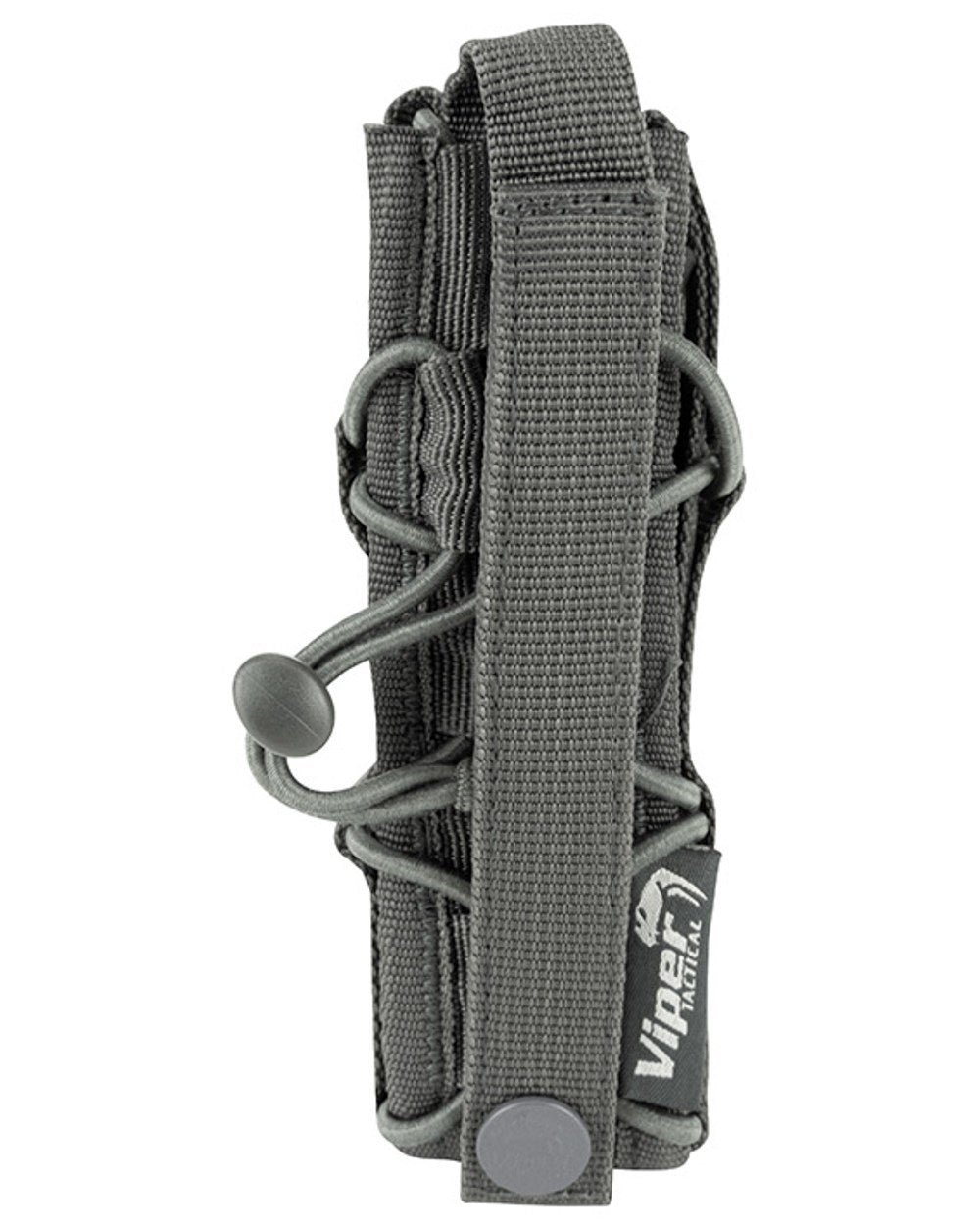 Titanium Coloured Viper Elite Extended Pistol Mag Pouch on white background #colour_titanium