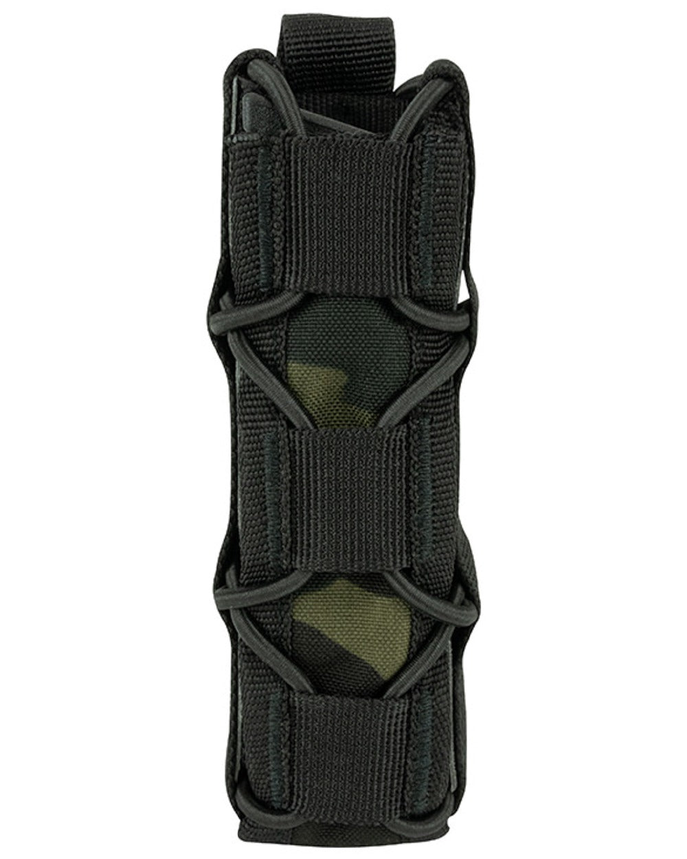 VCAM Black Coloured Viper Elite Extended Pistol Mag Pouch on white background #colour_vcam-black