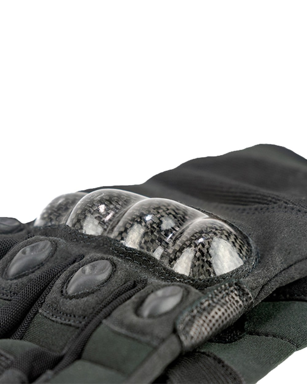 Black Coloured Viper Elite Gloves on white background #colour_black