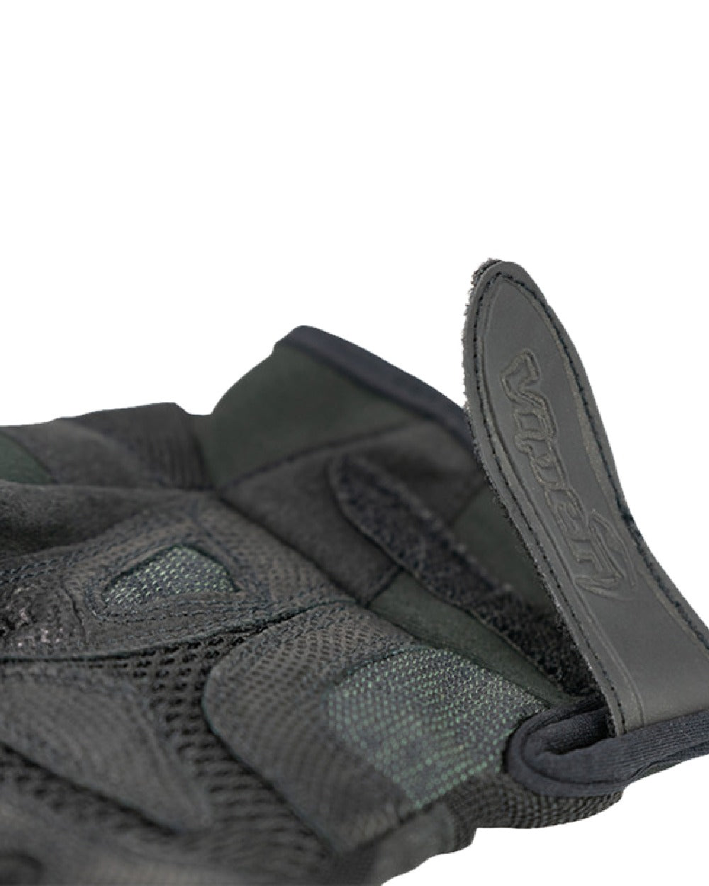 Black Coloured Viper Elite Gloves on white background #colour_black