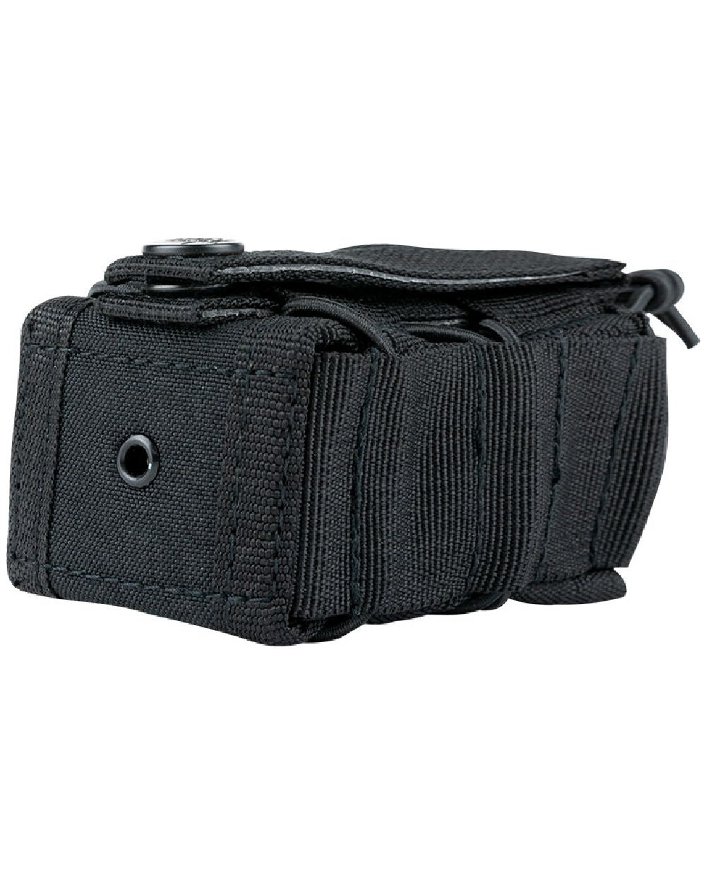 Black Coloured Viper Elite Grenade Pouch on white background #colour_black