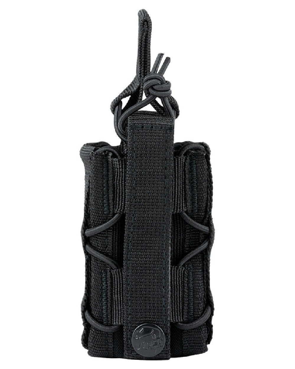 Black Coloured Viper Elite Grenade Pouch on white background #colour_black