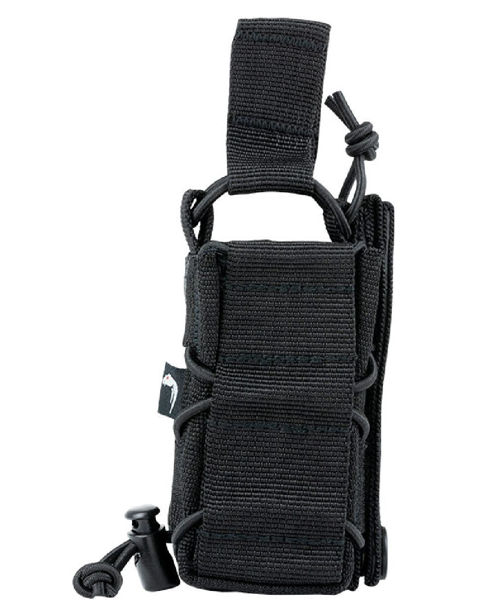 Black Coloured Viper Elite Grenade Pouch on white background #colour_black
