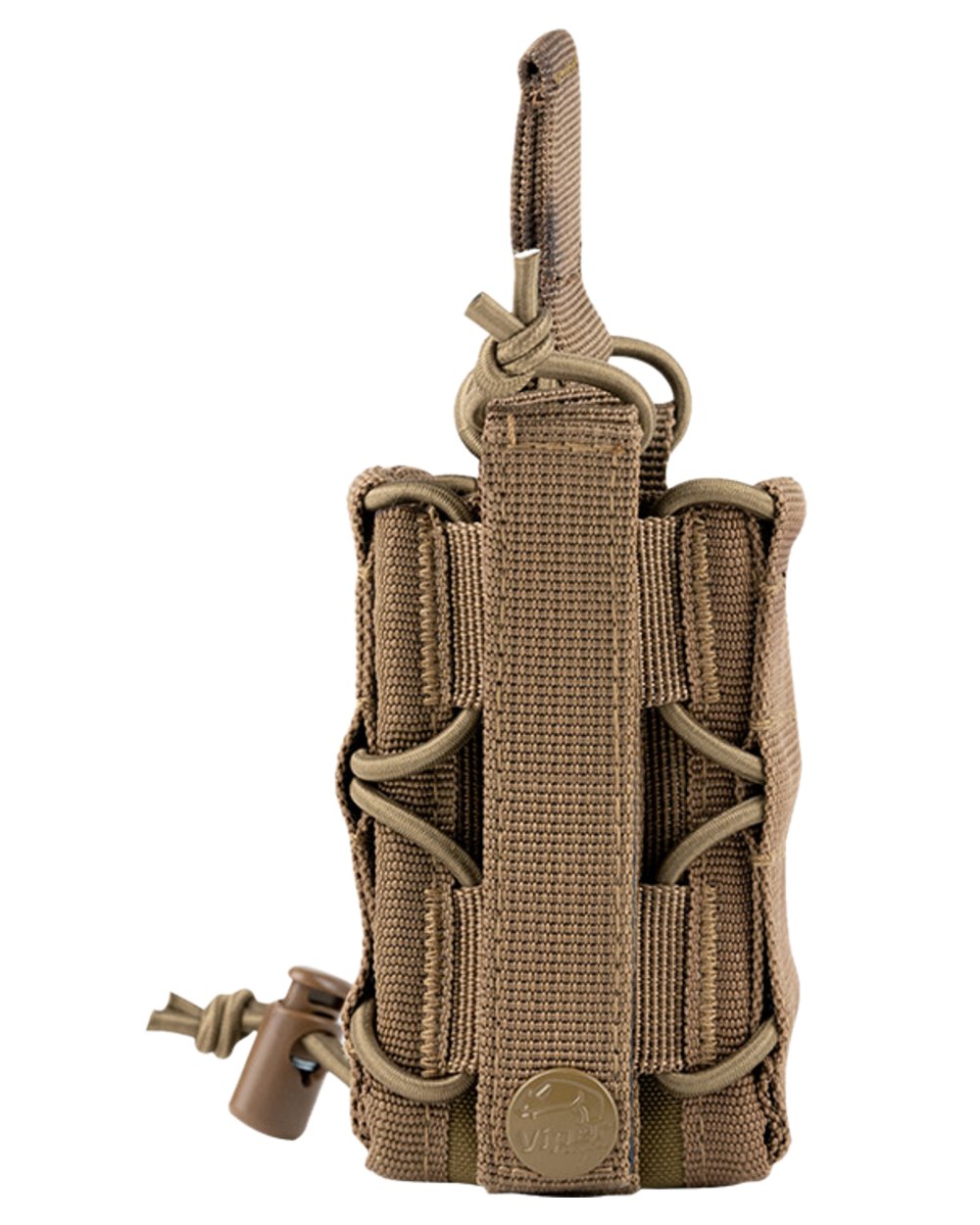 Dark Coyote Coloured Viper Elite Grenade Pouch on white background #colour_dark-coyote