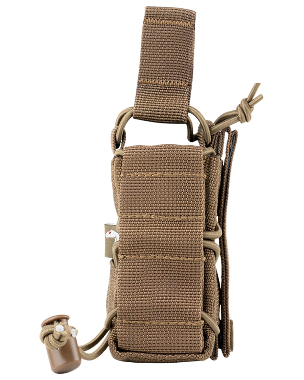 Dark Coyote Coloured Viper Elite Grenade Pouch on white background #colour_dark-coyote