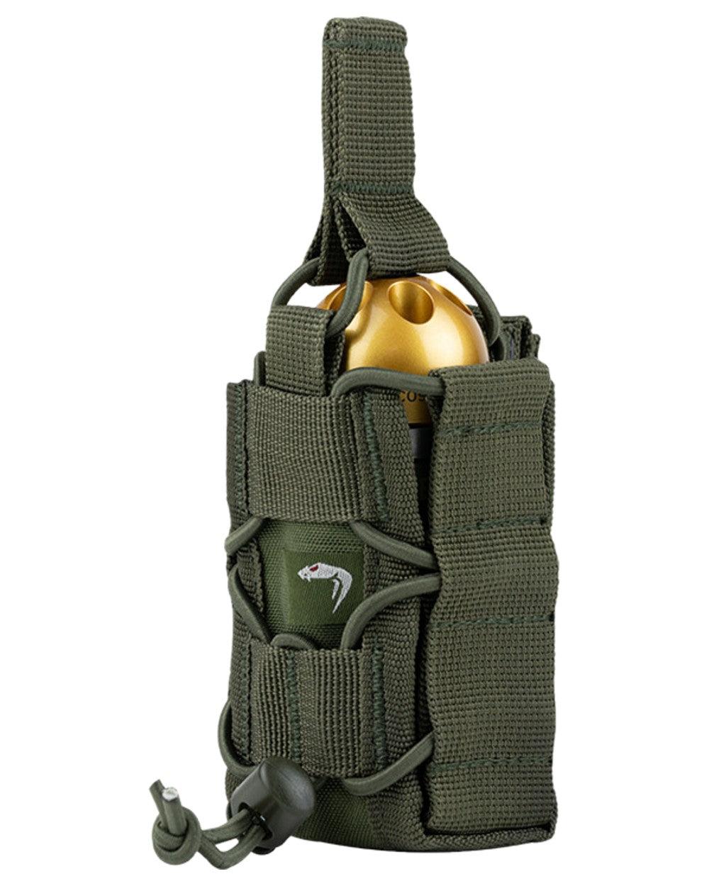 Green Coloured Viper Elite Grenade Pouch on white background #colour_green