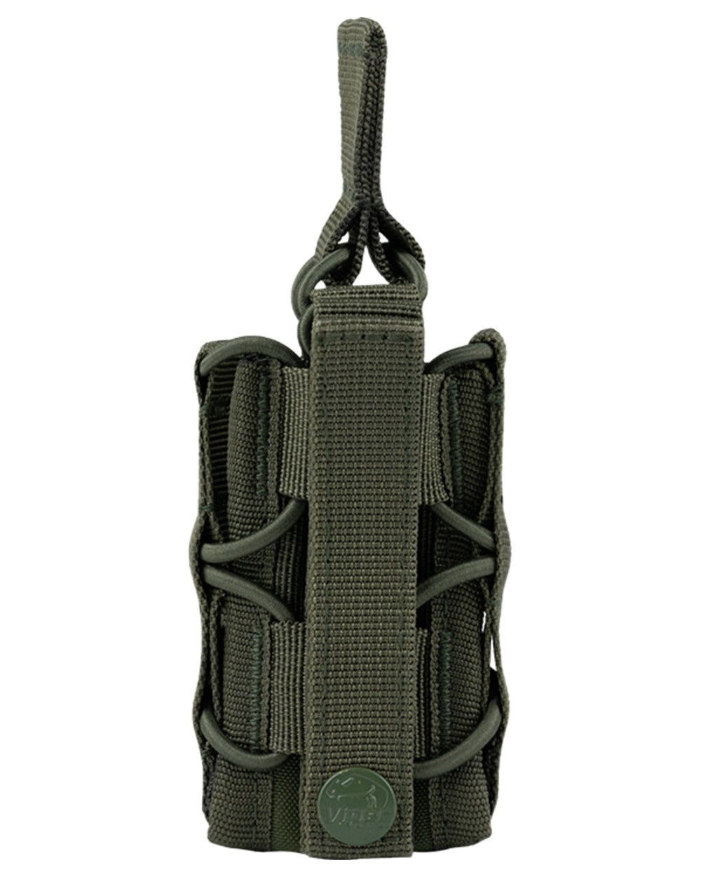 Green Coloured Viper Elite Grenade Pouch on white background #colour_green