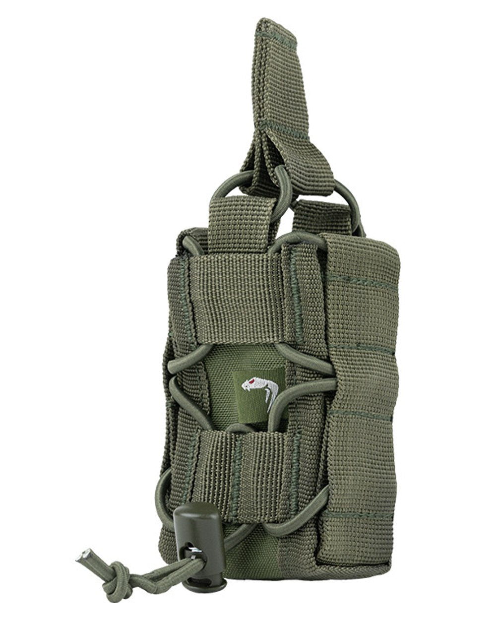 Green Coloured Viper Elite Grenade Pouch on white background #colour_green