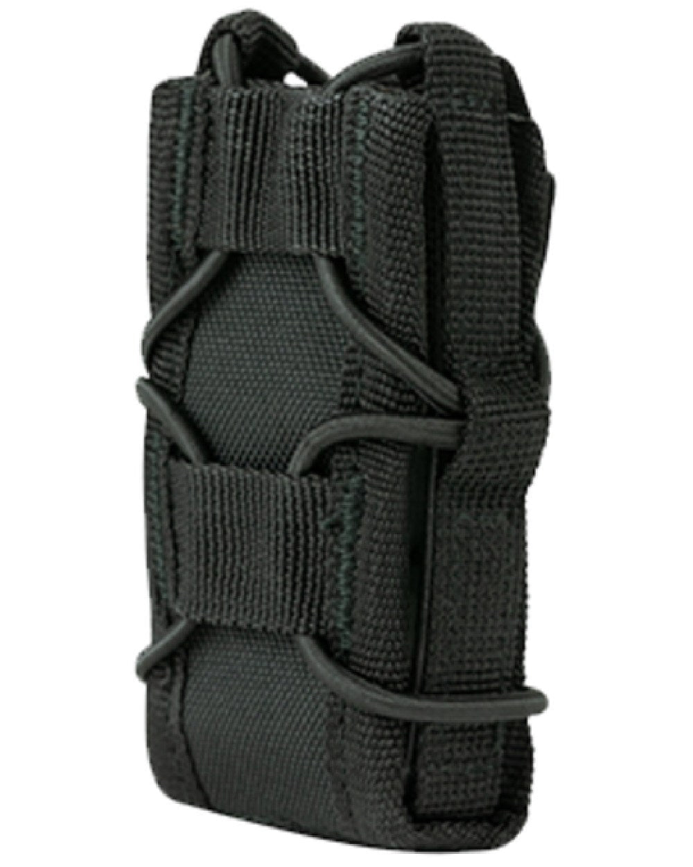 Black Coloured Viper Elite Mag Pouch on white background #colour_black