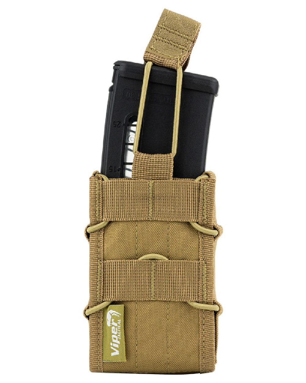 Coyote Coloured Viper Elite Mag Pouch on white background #colour_coyote