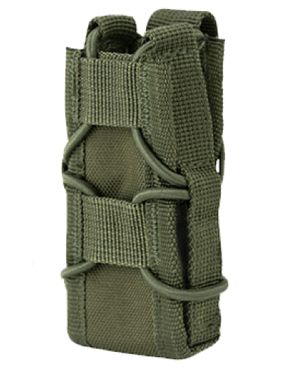 Green Coloured Viper Elite Mag Pouch on white background #colour_green