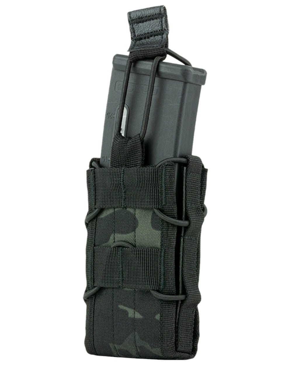 VCAM Black Coloured Viper Elite Mag Pouch on white background #colour_vcam-black