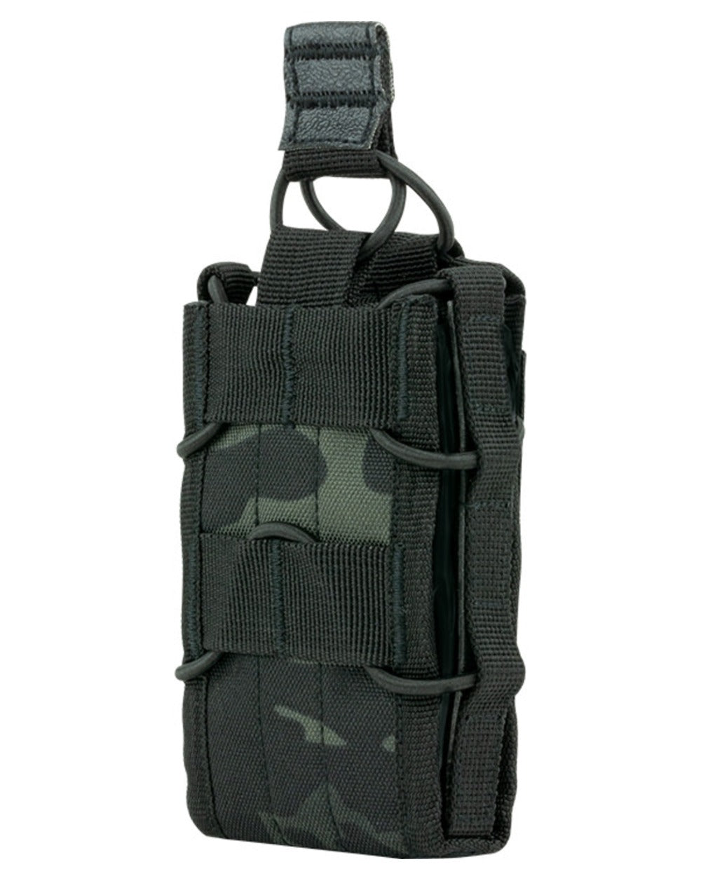 VCAM Black Coloured Viper Elite Mag Pouch on white background #colour_vcam-black